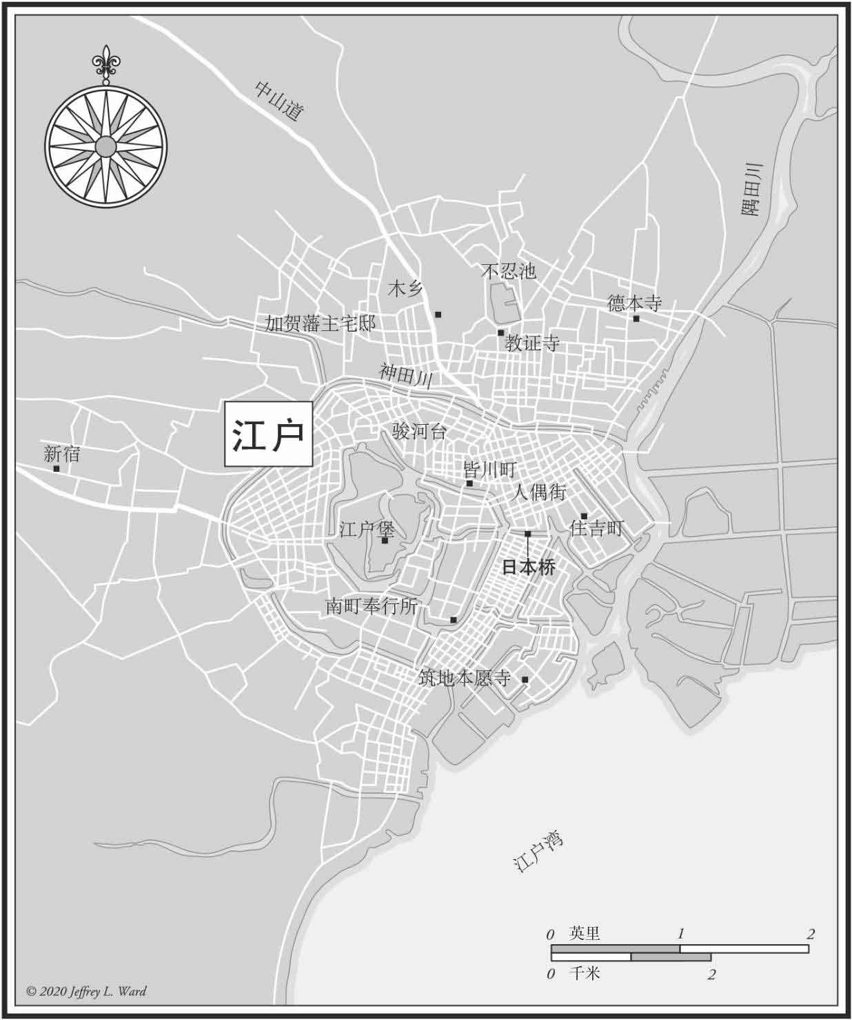 江户时代江户城